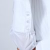 Favourite tuxedo shirt in white
